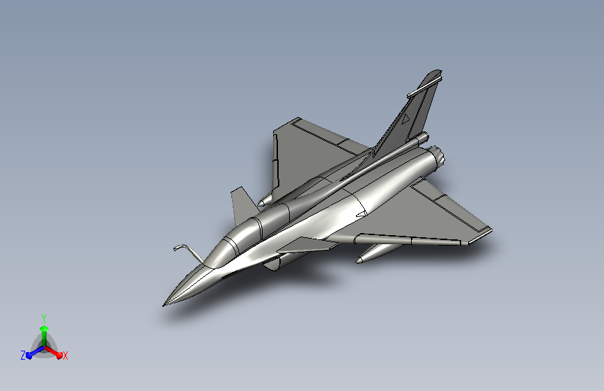达索阵风战斗机 dassault rafale stp STP STL