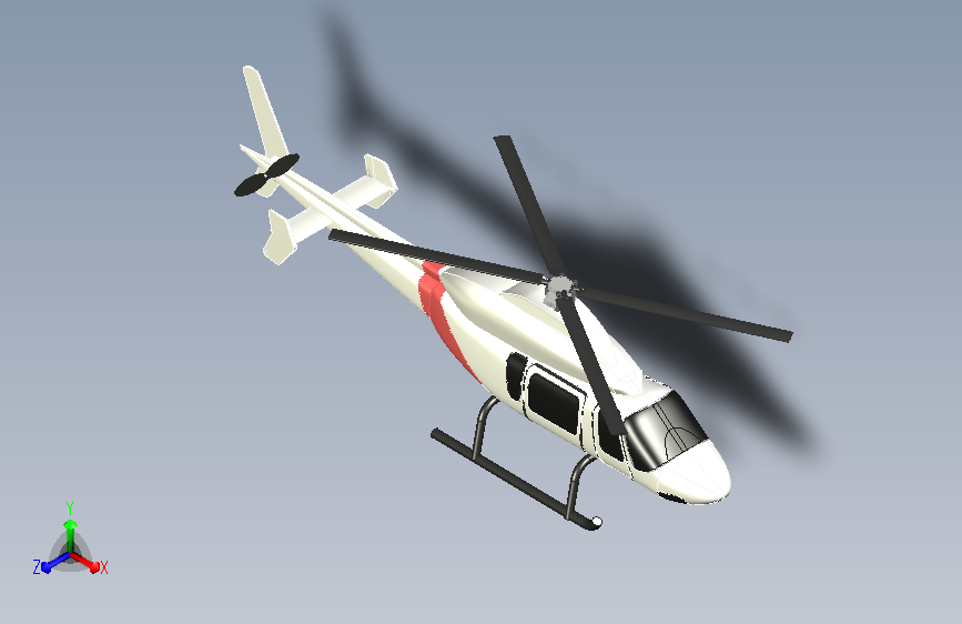 贝尔 bell-427 直升飞机 stp STP
