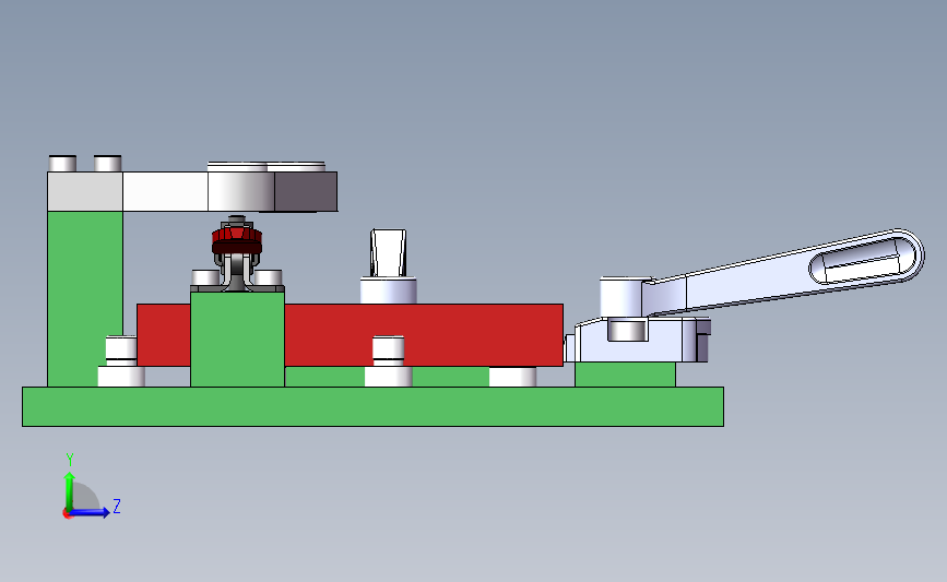 定位夹具工装_SOLIDWORKS 2020_模型图纸下载 – 懒石网