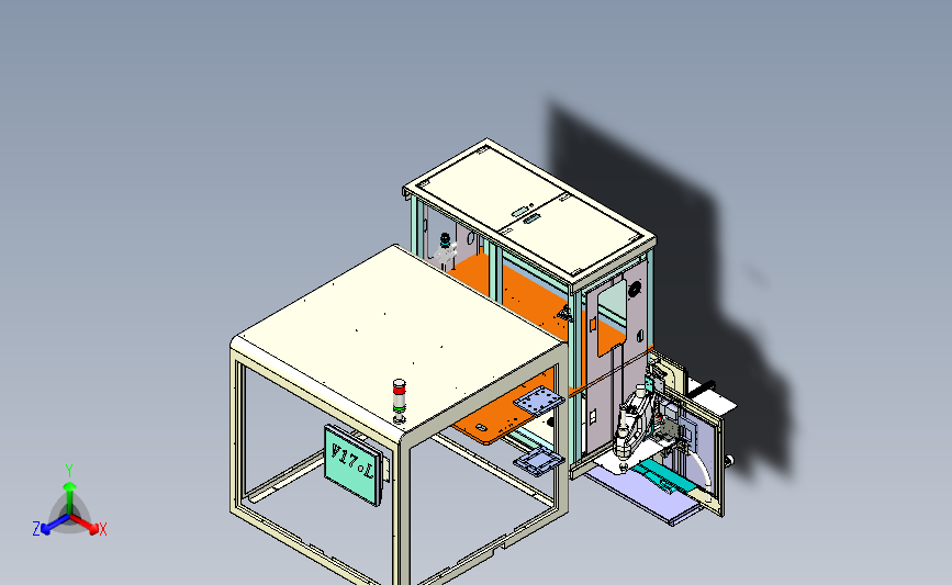 双飞达在线式贴标设备x_t