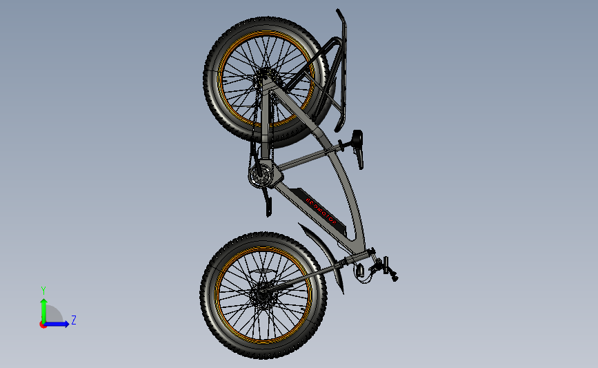 Wildtan M-5600电动自行车 左侧视图
