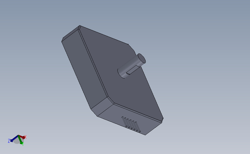 42直接出线后端盖信农马达电机减速机.SLDPRT