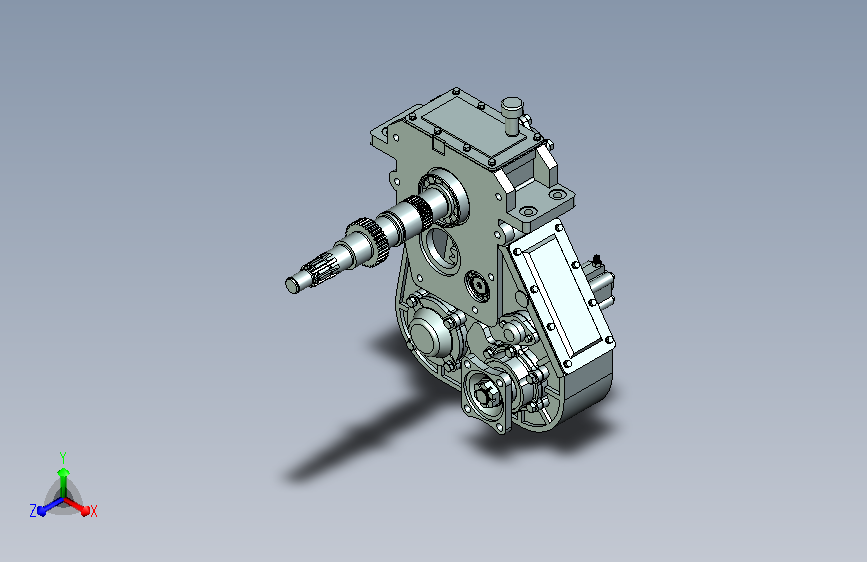 EQ545接EQ145主箱总成