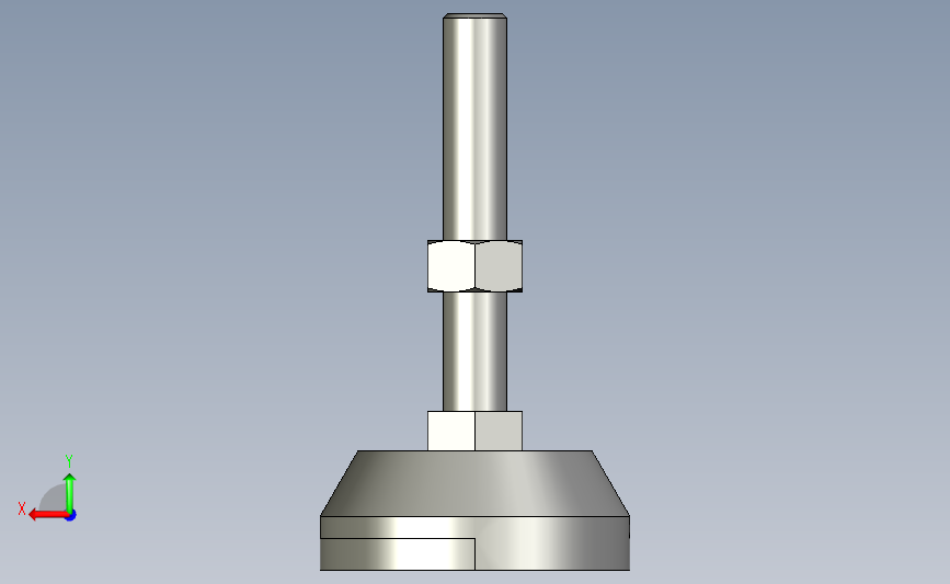 ajcr-d78-m16-l100_asm重载型地脚.stp 背面视图