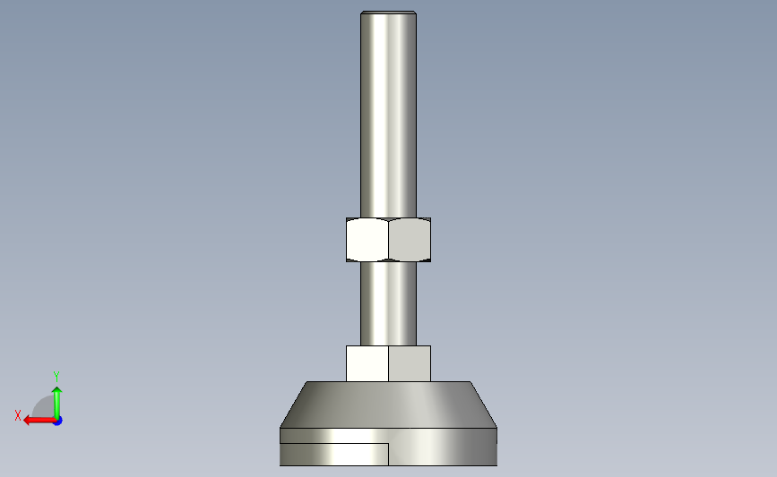 ajcr-d78-m20-l120_asm重载型地脚.stp 背面视图