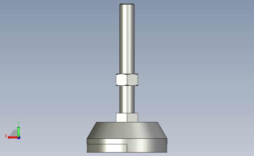 ajcr-d88-m16-l120_asm重载型地脚.stp 背面视图
