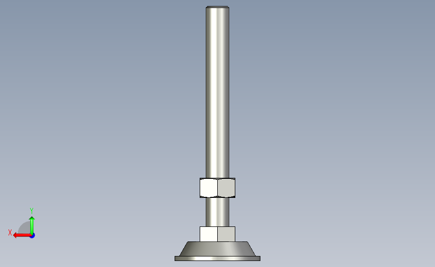 ajd-d58-m16-l150_asm简易型地脚.stp 背面视图