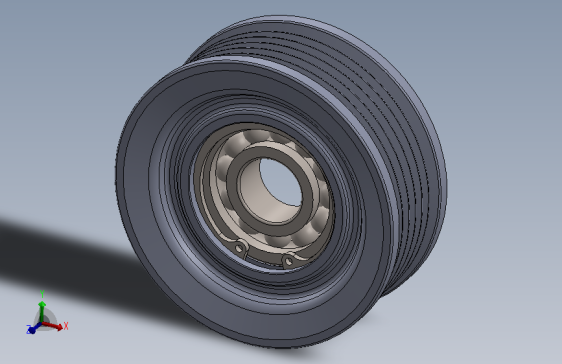 Billet alum LS3 张紧轮皮带轮