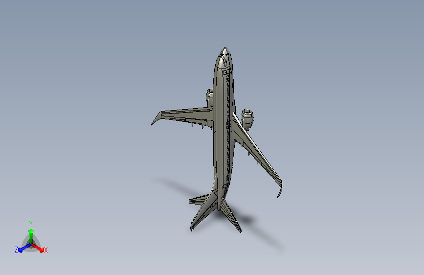 波音 737-800三维