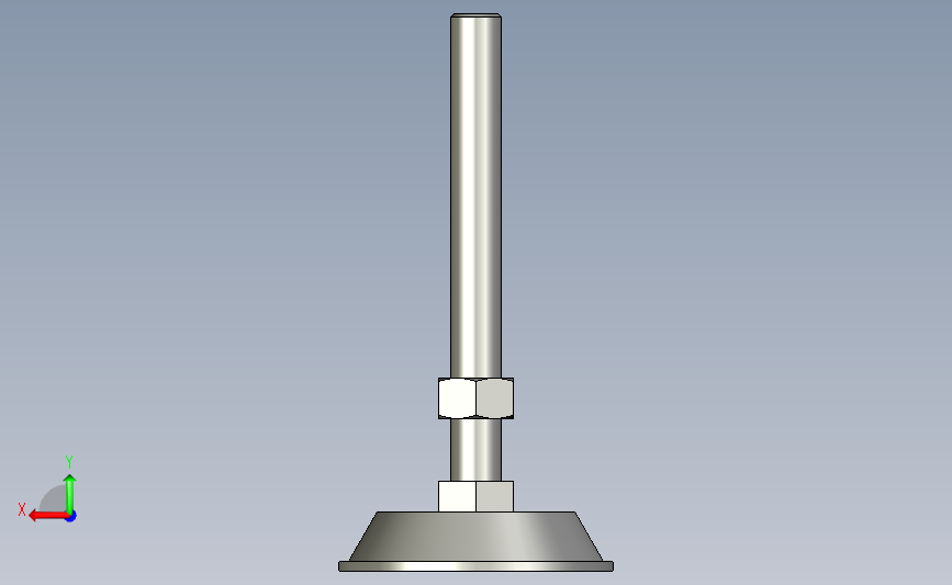 ajd-d88-m16-l150_asm简易型地脚.stp 背面视图