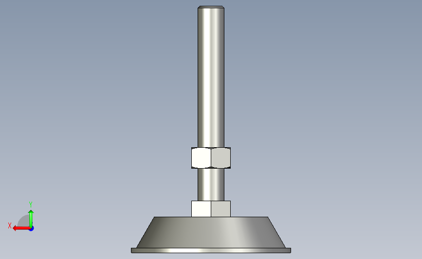 ajd-d98-m16-l120_asm简易型地脚.stp 背面视图