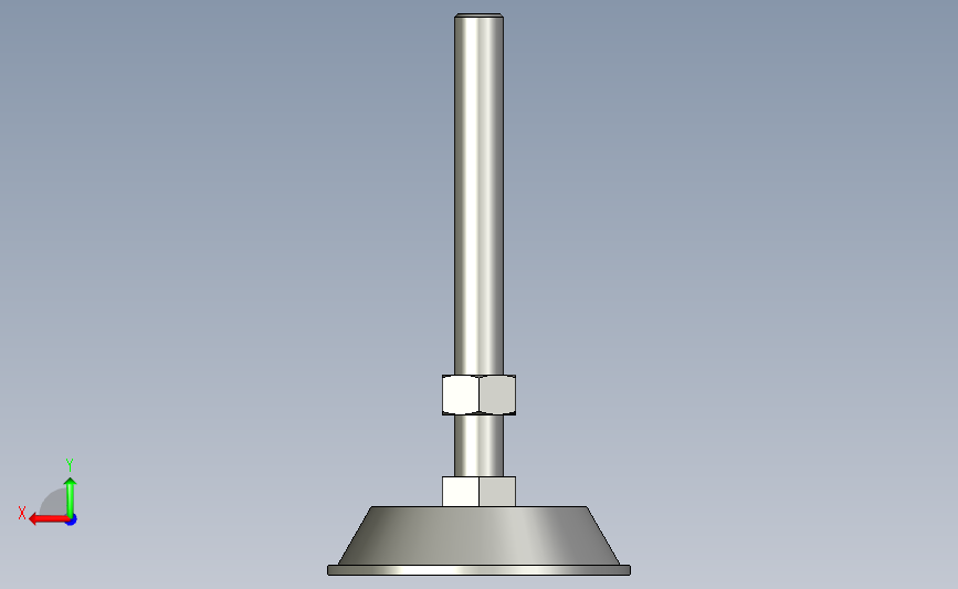 ajd-d98-m16-l150_asm简易型地脚.stp 背面视图