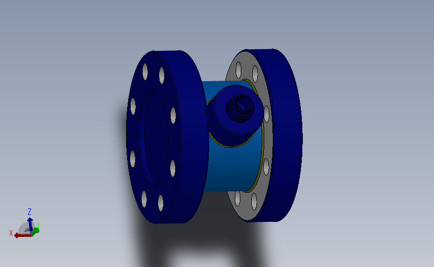 2KN扭矩力检测仪_SOLIDWORKS 2014_模型图纸下载 – 懒石网