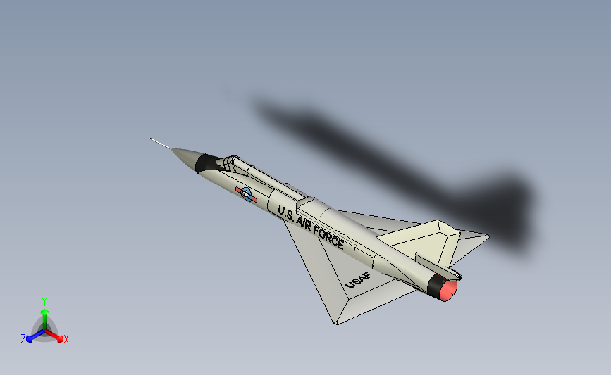 F-106拦截飞机