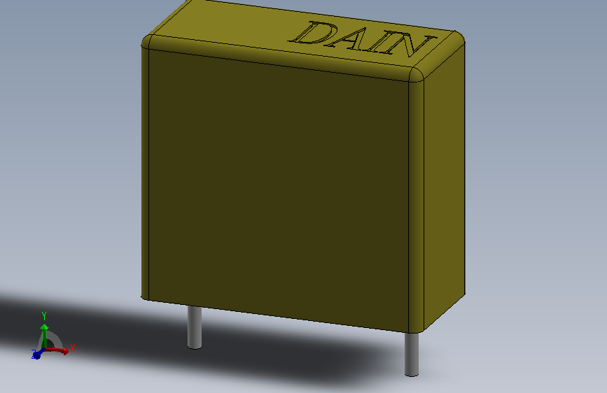 Capacitor Dain 0.1uF 275V MPX_电容 Dain 0.1uF 275V MPX