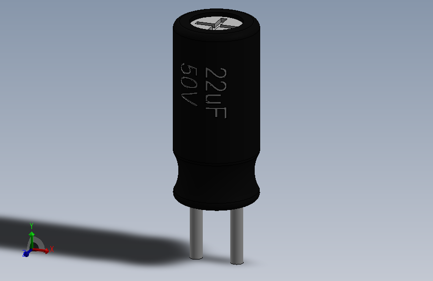 Capacitor 22uF 50V film_电容 22uF 50V 薄膜