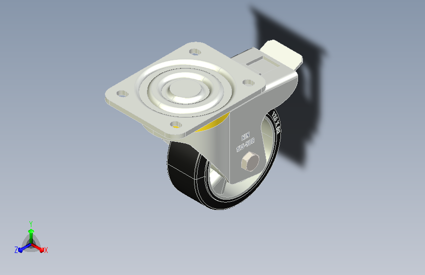 重型橡胶轮-o 125 mm-1 13 STP