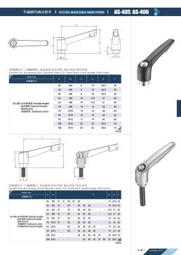 AS-405 不鏽鋼可調式把手