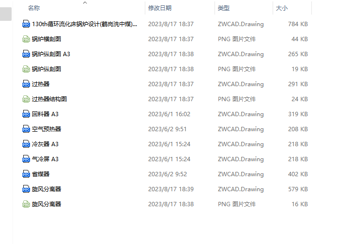 130th循环流化床锅炉设计=1464528=100