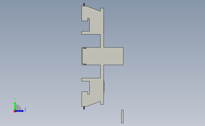 3D镜片裁片机床_5495 左侧视图