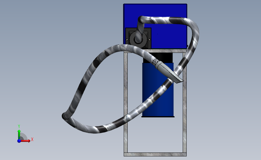 焊接烟尘净化器 正面视图