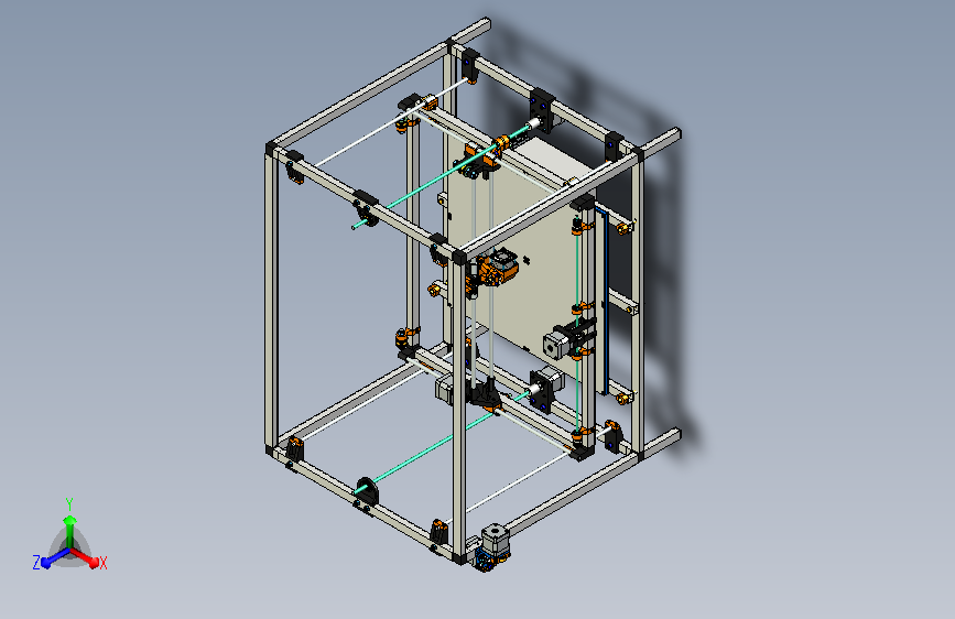 简易的3D打印机模下载