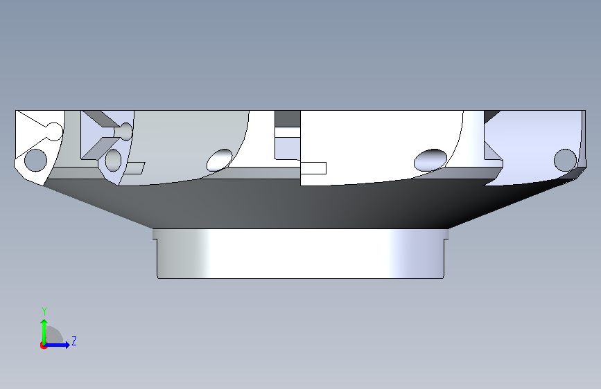 铣刀(Milling cutter) 左侧视图