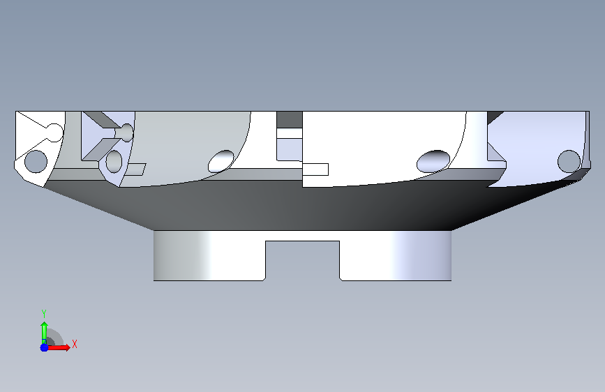 铣刀(Milling cutter) 正面视图