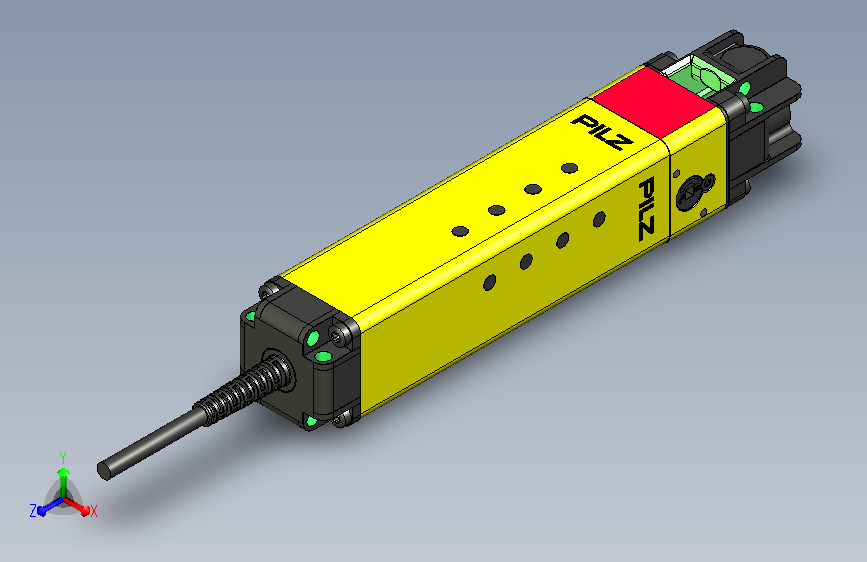 PILZ​ 公司制造的 安全传感器（Safety Sensor），非接触式安全开关。蘑菇PSENM-LOCKRFID
