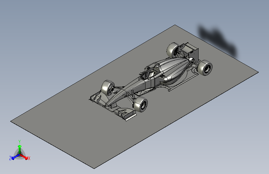 F1赛车三维模型