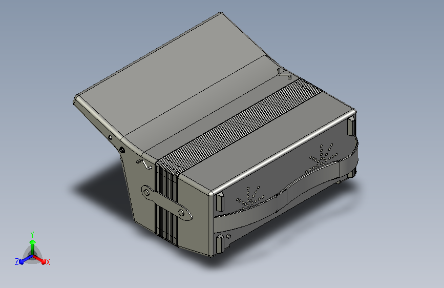 手风琴3d模型