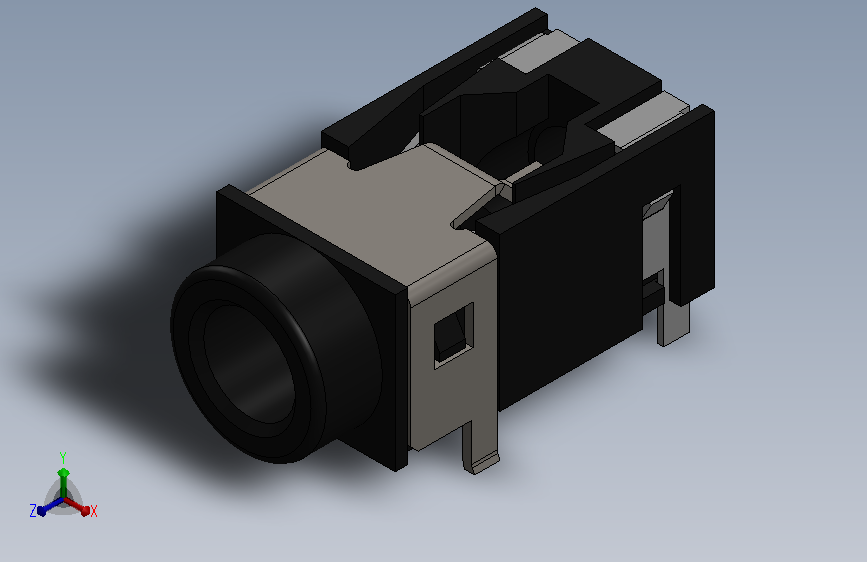 3.5mm 音频插孔（TRS 或 TRRS）的母座连接器Microphone Plug, RPi4ModelB
