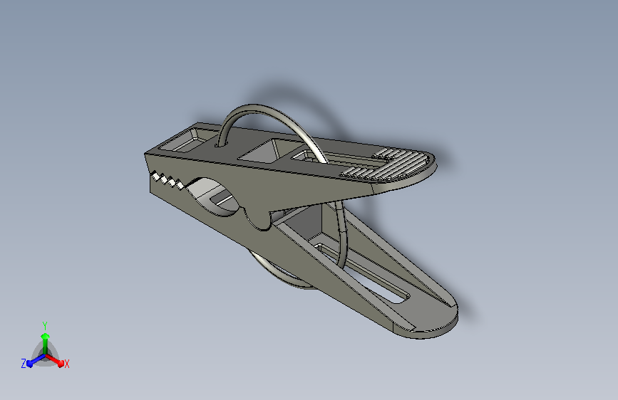 衣服夹子3D模型下载