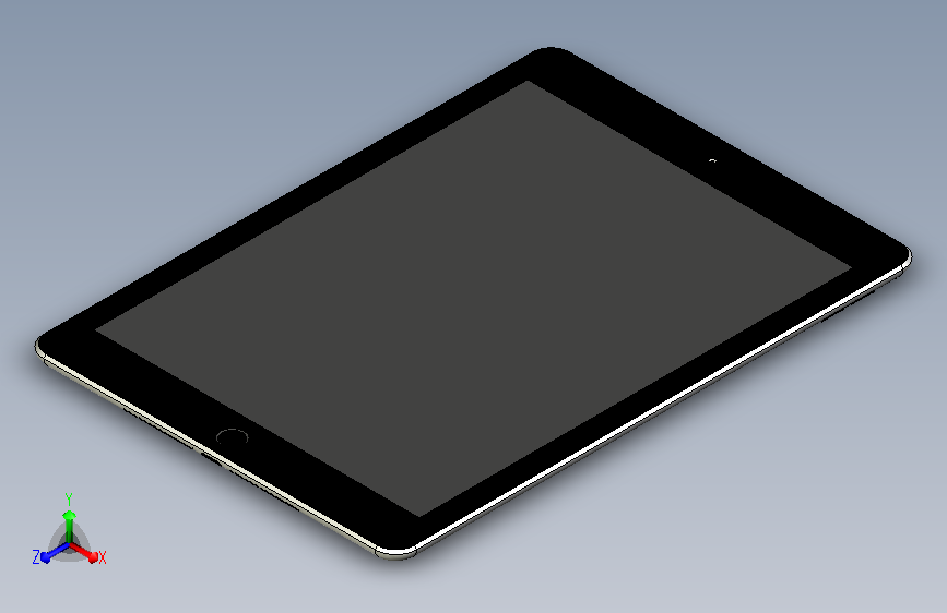 ipad air 2模型下载