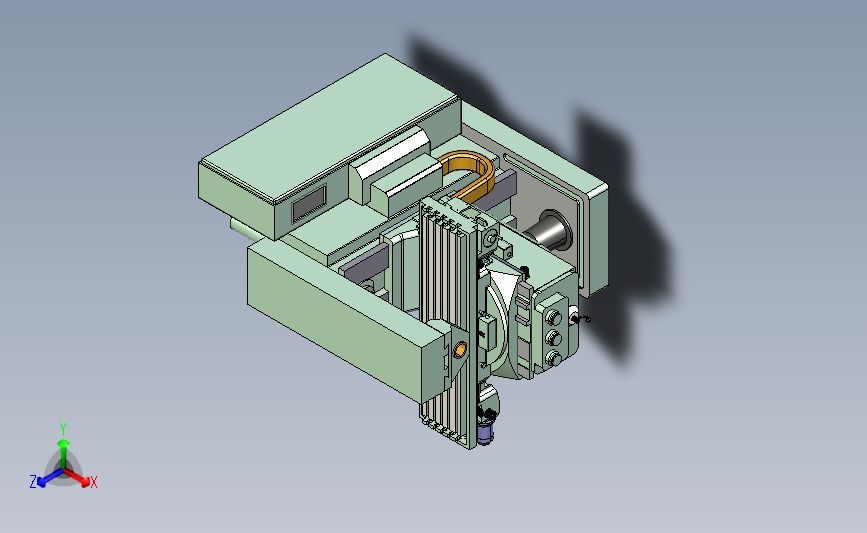 三菱MR数控机床.igs