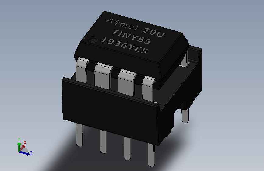 8-PIN TINY85 Unit_8-TINY85单元引脚