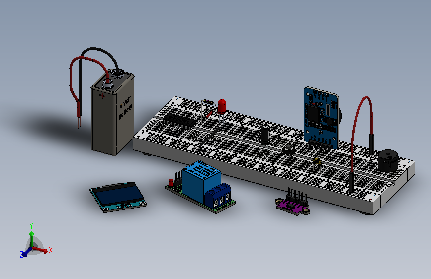 BREADBOARD Test Unit_面包板测试单元