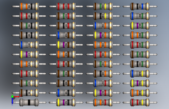 Resistors Rendering-01_电阻器渲染-01