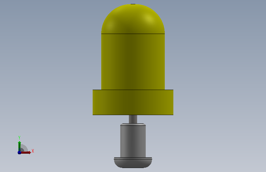 LED Small YELLOW Soldered.SLDPRT_小LED 黄色 焊接