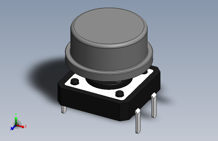 Push Button GRAY.SLDPRT_灰色按钮