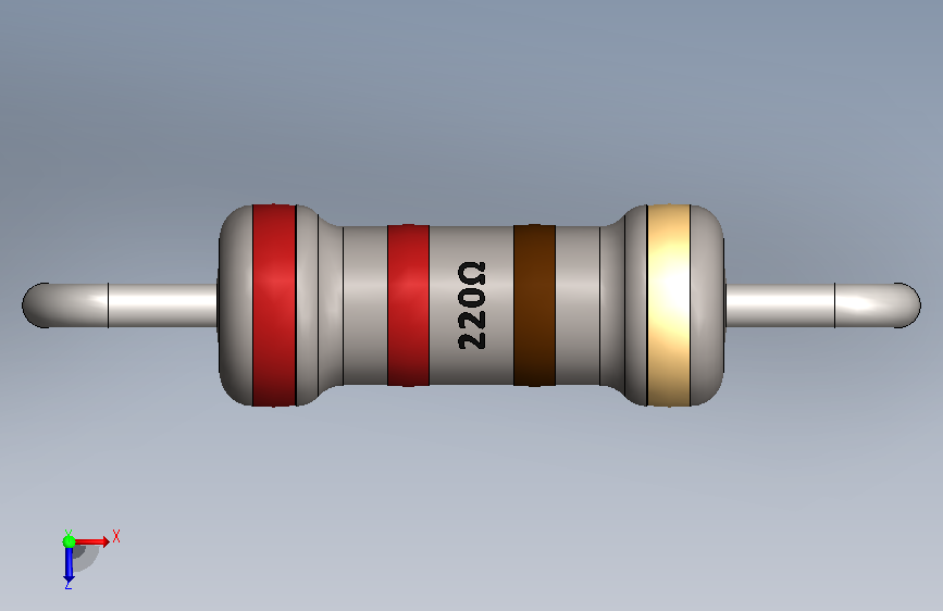 Resistor 220 Ohm.SLDPRT_220欧电阻