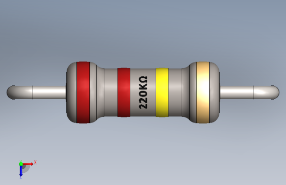 Resistor 220K Ohm.SLDPRT_220K欧电阻器