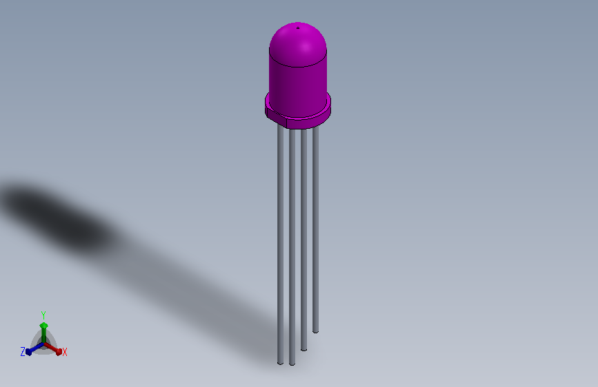 RGB-LED Magenta.SLDPRT_R国家标准(国标)-LED 洋红