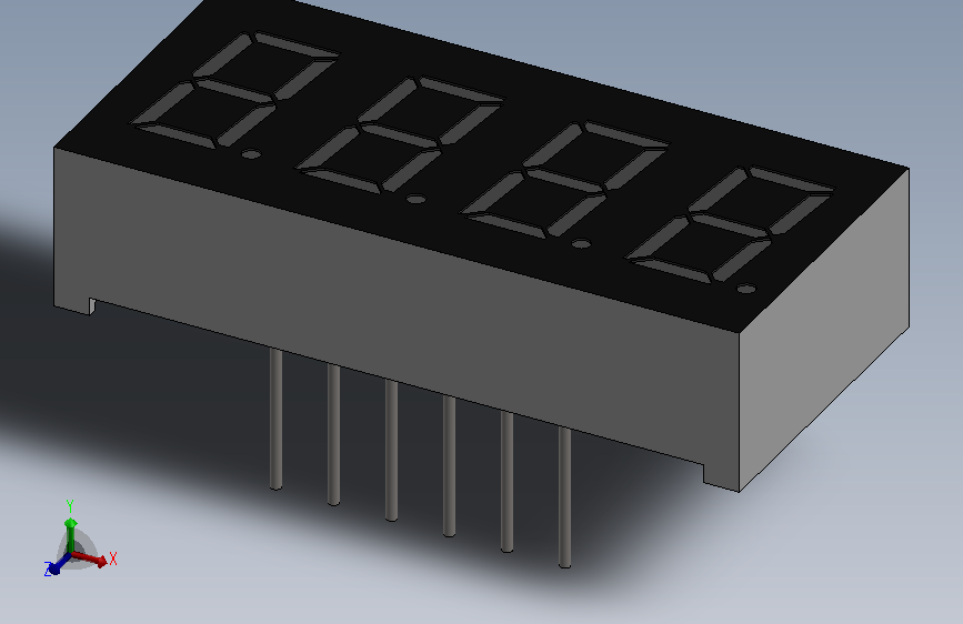 Segment LED-04.SLDPRT_段式LED-04