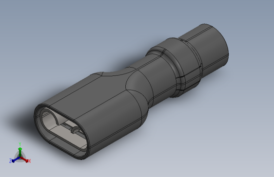 Spade Connector Female.SLDPRT_插孔式连接器（公头）