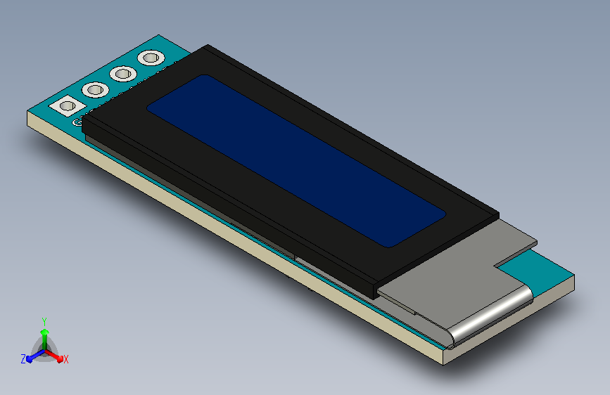 STEP 0.91 Inch OLED Display Module I2C.STEP_STEP 0.91 英寸 OLED 显示模块 I2C_.