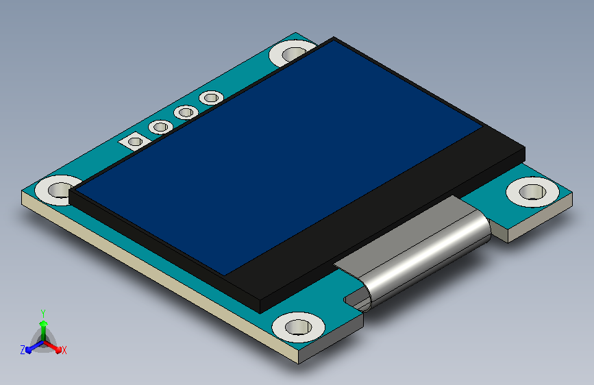 STEP 0.96 Inch OLED Display Module I2C.STEP_步骤 0.96 英寸 OLED 显示模块 I2C_.