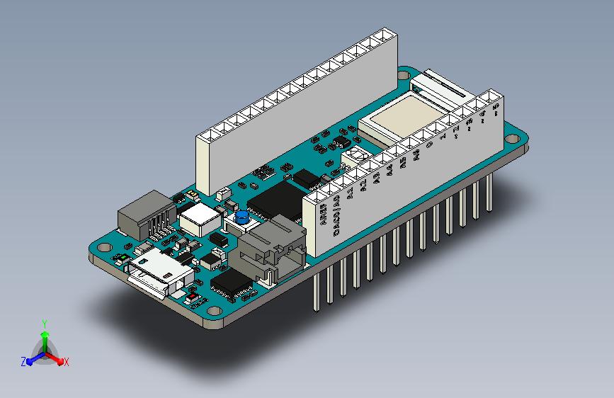 STEP ARDUINO MKR WIFI 1010 - ABX00023.STEP_STEP ARDUINO MKR WIFI 1010-ABX00023_.