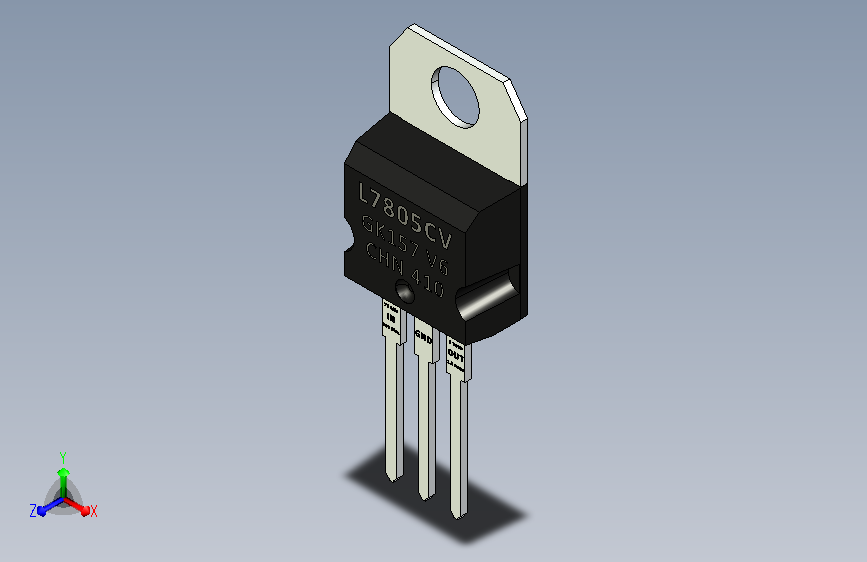 STEP Voltage Regulator L7805CV.STEP_STEP 电压调节器 L7805CV_.