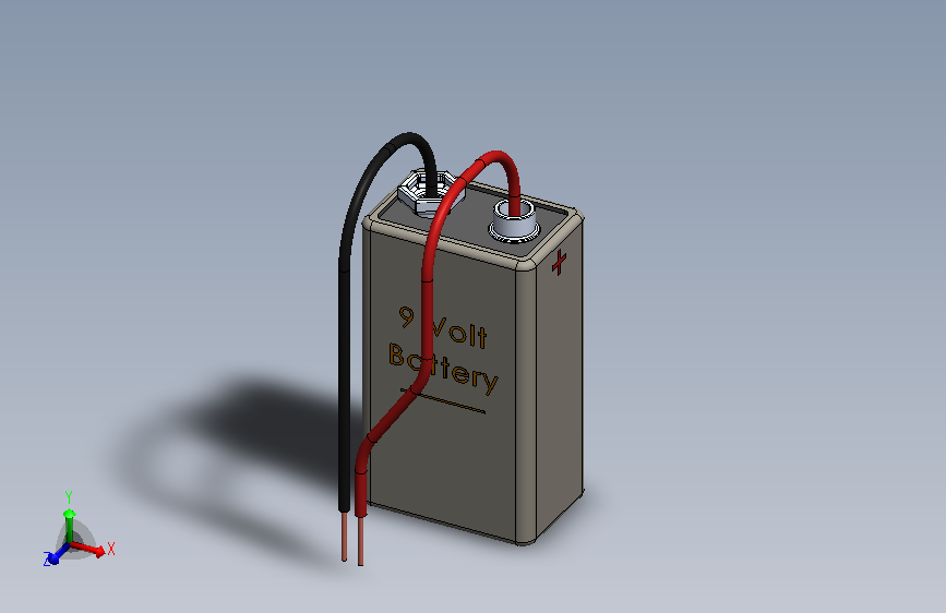 9-Volt Battery.SLDPRT_9伏电池